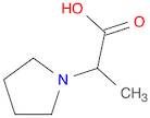 1-Pyrrolidineacetic acid, α-methyl-