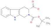 2H-Pyrido[3,4-b]indole-2,3-dicarboxylic acid, 1,3,4,9-tetrahydro-, 2-(1,1-dimethylethyl) ester, (3R)-