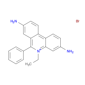 Phenanthridinium, 3,8-diamino-5-ethyl-6-phenyl-, bromide (1:1)