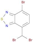 2,1,3-Benzothiadiazole, 4-bromo-7-(dibromomethyl)-