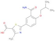 5-Thiazolecarboxylic acid, 2-[3-(aminocarbonyl)-4-(2-methylpropoxy)phenyl]-4-methyl-