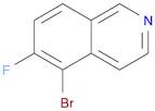 Isoquinoline, 5-bromo-6-fluoro-