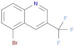 Quinoline, 5-bromo-3-(trifluoromethyl)-