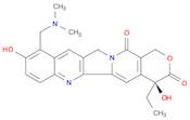 1H-Pyrano[3',4':6,7]indolizino[1,2-b]quinoline-3,14(4H,12H)-dione, 10-[(dimethylamino)methyl]-4-ethyl-4,9-dihydroxy-, (4S)-