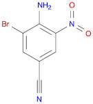 Benzonitrile, 4-amino-3-bromo-5-nitro-