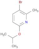 Pyridine, 3-bromo-2-methyl-6-(1-methylethoxy)-