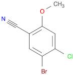 Benzonitrile, 5-bromo-4-chloro-2-methoxy-