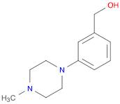Benzenemethanol, 3-(4-methyl-1-piperazinyl)-