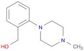 Benzenemethanol, 2-(4-methyl-1-piperazinyl)-