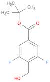 Benzoic acid, 3,5-difluoro-4-(hydroxymethyl)-, 1,1-dimethylethyl ester