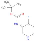 Carbamic acid, N-(4-fluoro-3-piperidinyl)-, 1,1-dimethylethyl ester