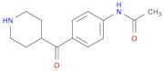 Acetamide, N-[4-(4-piperidinylcarbonyl)phenyl]-
