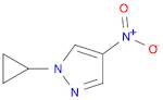1H-Pyrazole, 1-cyclopropyl-4-nitro-