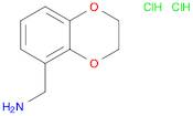 1,4-Benzodioxin-5-methanamine, 2,3-dihydro-, hydrochloride (1:2)