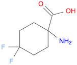 Cyclohexanecarboxylic acid, 1-amino-4,4-difluoro-