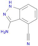 1H-Indazole-4-carbonitrile, 3-amino-