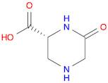 2-Piperazinecarboxylic acid, 6-oxo-, (2R)-