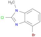 1H-Benzimidazole, 4-bromo-2-chloro-1-methyl-