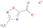 1,2,4-Oxadiazole-5-carboxylic acid, 3-methyl-, potassium salt (1:1)