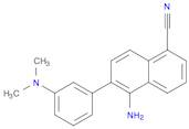 1-Naphthalenecarbonitrile, 5-amino-6-[3-(dimethylamino)phenyl]-