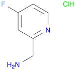2-Pyridinemethanamine, 4-fluoro-, hydrochloride (1:1)