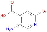 4-Pyridinecarboxylic acid, 5-amino-2-bromo-