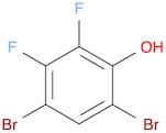 Phenol, 4,6-dibromo-2,3-difluoro-