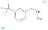 Hydrazine, [[3-(trifluoromethyl)phenyl]methyl]-, hydrochloride (1:2)