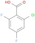Benzoic acid, 2-chloro-4,6-difluoro-