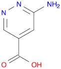 4-Pyridazinecarboxylic acid, 6-amino-