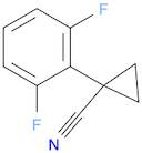 Cyclopropanecarbonitrile, 1-(2,6-difluorophenyl)-