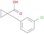 Cyclopropanecarboxylic acid, 1-(3-chlorophenyl)-