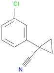 Cyclopropanecarbonitrile, 1-(3-chlorophenyl)-