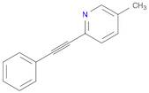 Pyridine, 5-methyl-2-(2-phenylethynyl)-