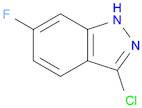 1H-Indazole, 3-chloro-6-fluoro-