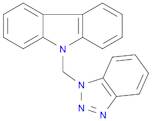 9H-Carbazole, 9-(1H-benzotriazol-1-ylmethyl)-