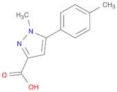 1H-Pyrazole-3-carboxylic acid, 1-methyl-5-(4-methylphenyl)-