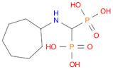 Phosphonic acid, P,P'-[(cycloheptylamino)methylene]bis-