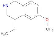 Isoquinoline, 4-ethyl-1,2,3,4-tetrahydro-6-methoxy-