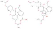 Spiro[isobenzofuran-1(3H),9'-[9H]xanthene]-ar-carboxylic acid, 3',6'-bis(acetyloxy)-3-oxo-