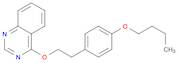 Quinazoline, 4-[2-(4-butoxyphenyl)ethoxy]-