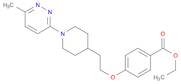 Benzoic acid, 4-[2-[1-(6-methyl-3-pyridazinyl)-4-piperidinyl]ethoxy]-, ethyl ester