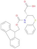 Butanoic acid, 3-[[(9H-fluoren-9-ylmethoxy)carbonyl]amino]-4-(phenylthio)-, (3R)-