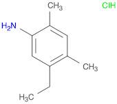 Benzenamine, 5-ethyl-2,4-dimethyl-, hydrochloride (1:1)