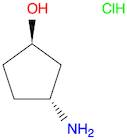 Cyclopentanol, 3-amino-, hydrochloride, (1R,3R)-rel- (9CI)