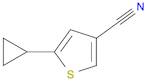 3-Thiophenecarbonitrile, 5-cyclopropyl-