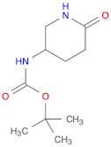 Carbamic acid, N-(6-oxo-3-piperidinyl)-, 1,1-dimethylethyl ester