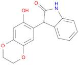 2H-Indol-2-one, 3-(2,3-dihydro-7-hydroxy-1,4-benzodioxin-6-yl)-1,3-dihydro-