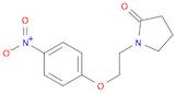 2-Pyrrolidinone, 1-[2-(4-nitrophenoxy)ethyl]-