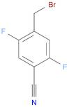 Benzonitrile, 4-(bromomethyl)-2,5-difluoro-